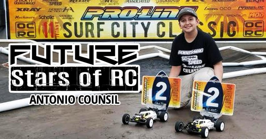 Main Photo: FUTURE STARS OF RC: Antonio Counsil