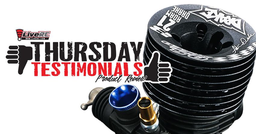 Main Photo: THURSDAY TESTIMONIALS: O.S. B21 Adam Drake Edition Engine