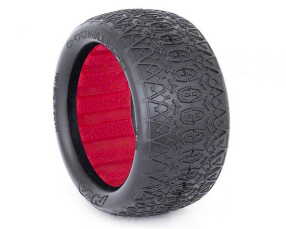 Main Photo: AMain breaks the chain on AKA's newest 1/10-scale buggy tire