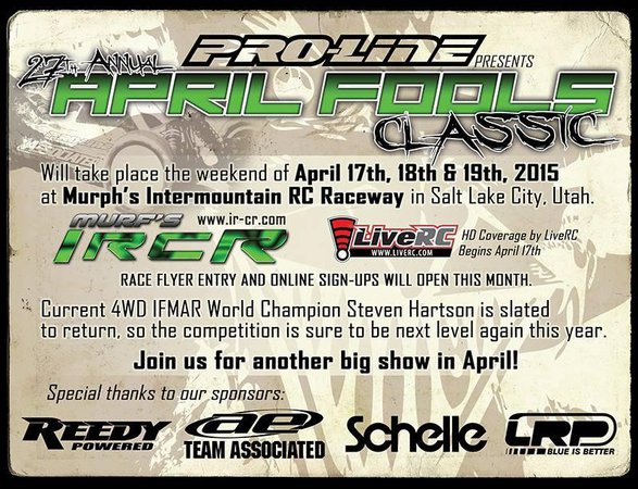 Main Photo: 27th annual April Fools Classic to be broadcasted live on LiveRC