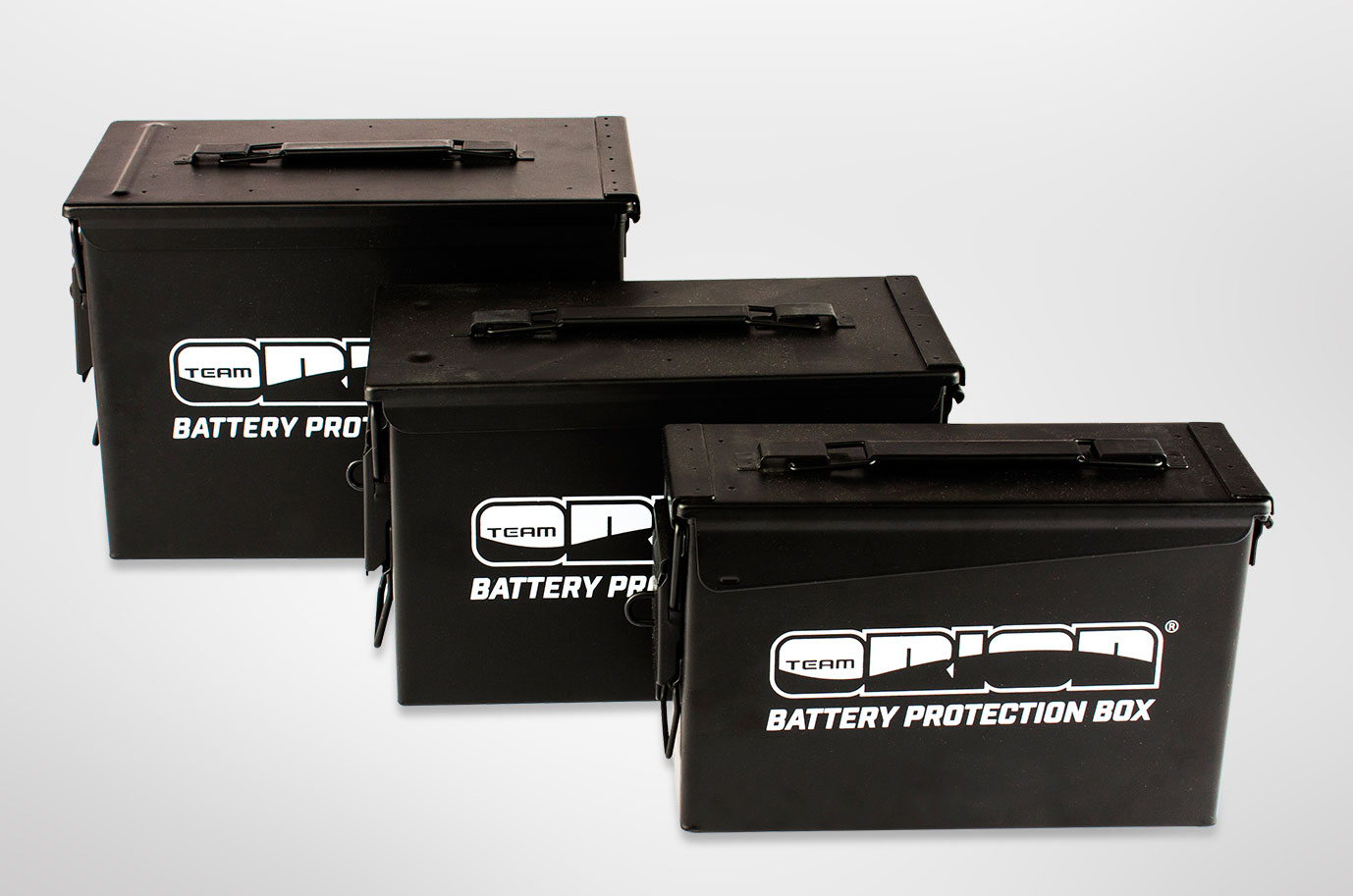 Team Orion's new militarystyle Battery Protection Boxes R/C Car News, Pictures