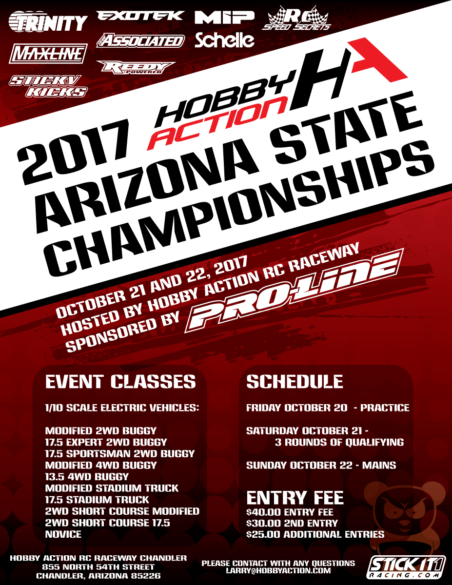 Hobby Action RC Raceway to host Arizona State Championships in October